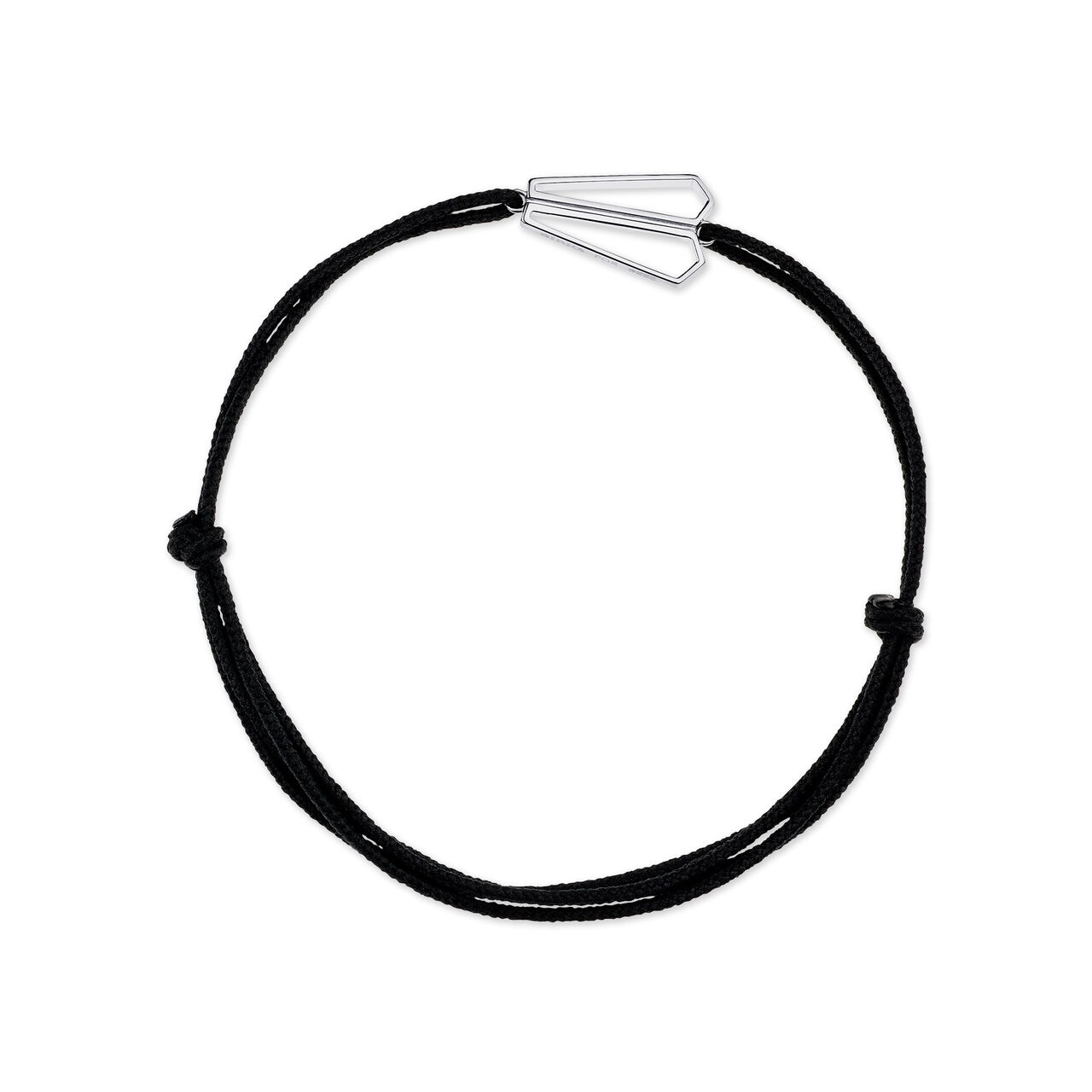 Birks Beekeeper Sterling Silver Charity Cord Bracelet image number 2